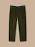Pantalon chino garçon en velours Cerise+Chocolat+Orage+Vert foret 13 - vertbaudet enfant 
