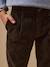 Pantalon chino garçon en velours Cerise+Chocolat+Orage+Vert foret 7 - vertbaudet enfant 