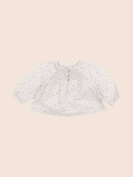 Blouse - 12 mois Beige 1 - vertbaudet enfant 