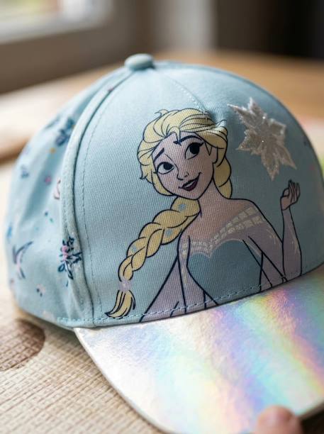 Casquette la reine des neiges enfant 3 - 8 ans Bleu 4 - vertbaudet enfant 