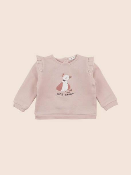 Sweat - 6 mois Rose 1 - vertbaudet enfant 