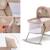 Lit Bébé LOVI 3 en 1 avec Fonction Berceau, Lit de Voyage, Moustiquaire Intégrée et Pliage Compact Beige+Grey 5 - vertbaudet enfant 