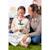 Peluche - peluche fleur tulipe rose avec pot crème – mimi flowers – 24 cm Beige 5 - vertbaudet enfant 