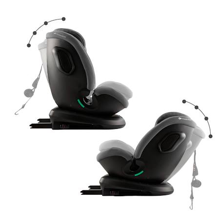 Siège Auto XPEDITION 3 i-Size 40-150 cm avec Rotation 360° EASY SPIN, H-GUARD+, SPS+, EASY GROW et EPP Beige+Gris+Noir+Vert 10 - vertbaudet enfant 