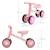 Draisienne Kinderkraft CUTIE FLASH à 4 Roues avec Lumières RGB, Selle Réglable, Roulements ABEC-7 et Cadre Acier Beige+Bleu+Rose+Vert 18 - vertbaudet enfant 