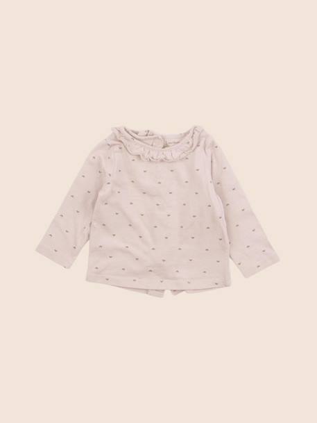 Tee-shirt - 6 mois Rose 1 - vertbaudet enfant 