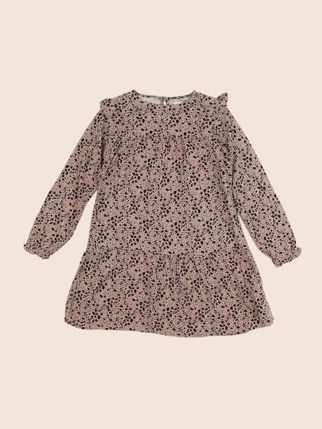 Robe - 9 ans Marron, noir 1 - vertbaudet enfant 