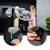Siège Auto COMFORT UP 9-36 kg avec appui-tête réglable, protections latérales et harnais 5 points ECE R44/04 Green+Grey+Pink 17 - vertbaudet enfant 