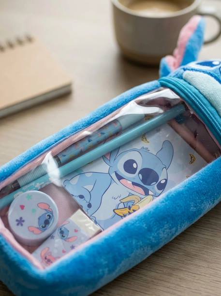 Trousse scolaire stitch – 25 x 10 x 7 cm Bleu 4 - vertbaudet enfant 