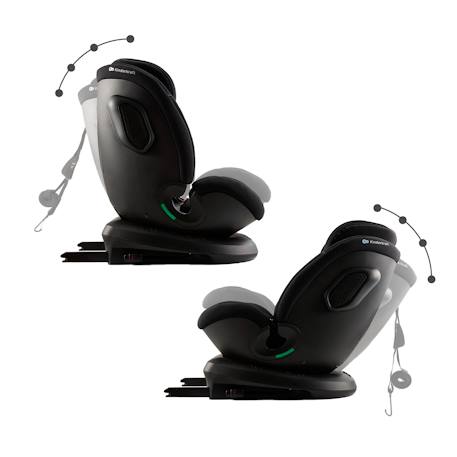 Siège Auto XPEDITION 3 i-Size 40-150 cm avec Rotation 360° EASY SPIN, H-GUARD+, SPS+, EASY GROW et EPP Beige+Gris+Noir+Vert 16 - vertbaudet enfant 