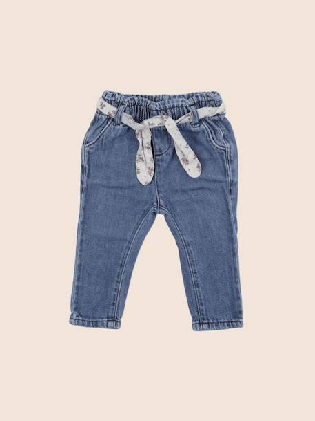 Jean - 6 mois Bleu 1 - vertbaudet enfant 