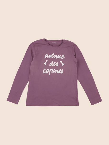 Tee-shirt - 12 ans Violet 1 - vertbaudet enfant 