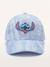 Casquette stitch enfant réglable brodée 4 - 10 ans Bleu turquoise 3 - vertbaudet enfant 