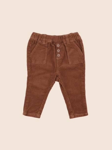 Pantalon - 6 mois Marron 1 - vertbaudet enfant 