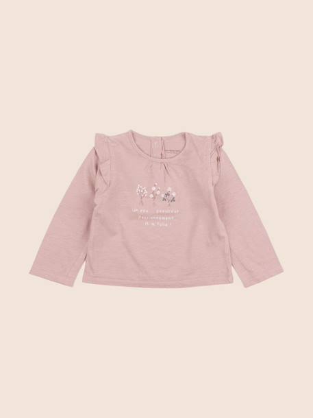 Tee-shirt - 24 mois Rose 1 - vertbaudet enfant 