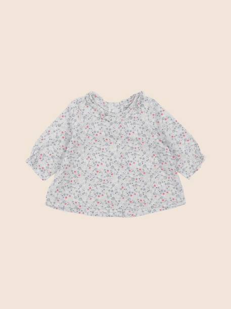 Blouse - 3 mois Gris 1 - vertbaudet enfant 