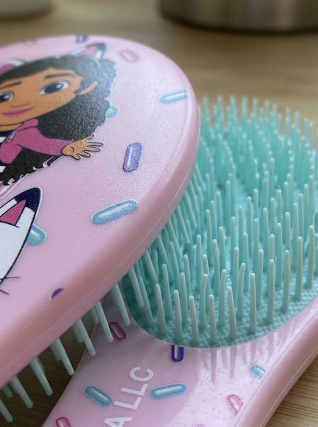 Brosse démêlante - gabby's dollhouse Rose 4 - vertbaudet enfant 