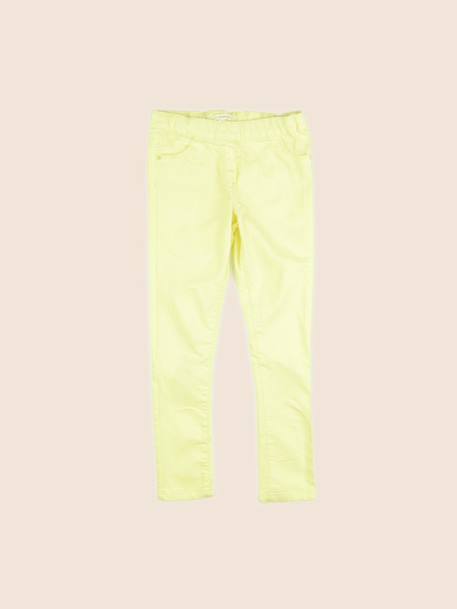 Jegging - 10 ans Jaune 1 - vertbaudet enfant 