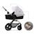 Poussette 3 en 1 Kinderkraft MOOV 2 AIR avec Siège 2 en 1 Transformable, Roues Gonflables et MINK PRO i-Size Inclus Beige+Gris+Gris anthracite+Noir 16 - vertbaudet enfant 