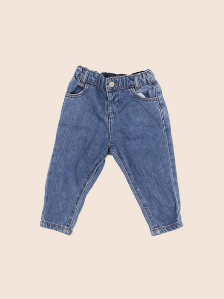 Jean - 6 mois Bleu 1 - vertbaudet enfant 