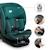 Siège Auto I-GROW i-Size Pivotant 360° avec ISOFIX, RWF jusqu’à 4 ans et Appui-tête 12 Positions Réglable Gris+Noir+Vert 16 - vertbaudet enfant 