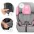 Siège Auto COMFORT UP 9-36 kg avec appui-tête réglable, protections latérales et harnais 5 points ECE R44/04 Green+Grey+Pink 16 - vertbaudet enfant 