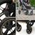 Poussette ESME PRO 3 en 1 avec Siège Auto MINK PRO i-Size, Travel System, Pliage Compact et Roues TPE Amorties Beige+Gris+Noir 16 - vertbaudet enfant 