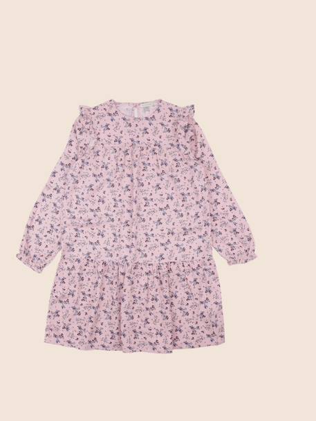 Robe coton - 12 ans Rose 1 - vertbaudet enfant 