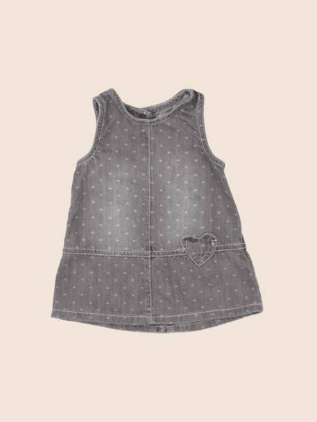 Robe - 6 mois Gris 1 - vertbaudet enfant 