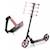 Trottinette Pliable Kinderkraft FREELY avec Guidon Réglable, Roues PU 20 cm, Roulements ABEC-7 et Suspension Avant Beige+Noir+Rose 17 - vertbaudet enfant 