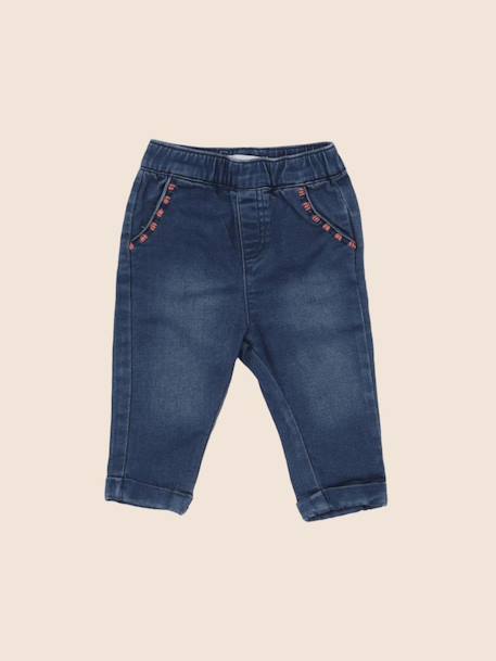 Jean - 6 mois Bleu 1 - vertbaudet enfant 