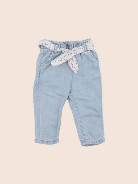 Jean - 6 mois Bleu 1 - vertbaudet enfant 