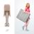 Lit Bébé LOVI 3 en 1 avec Fonction Berceau, Lit de Voyage, Moustiquaire Intégrée et Pliage Compact Beige+Grey 4 - vertbaudet enfant 