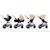 Poussette 4 en 1 Kinderkraft MOOV 2 AIR avec Siège 2 en 1 Transformable, Roues Gonflables et Travel System Beige+Gris+Noir 2 - vertbaudet enfant 