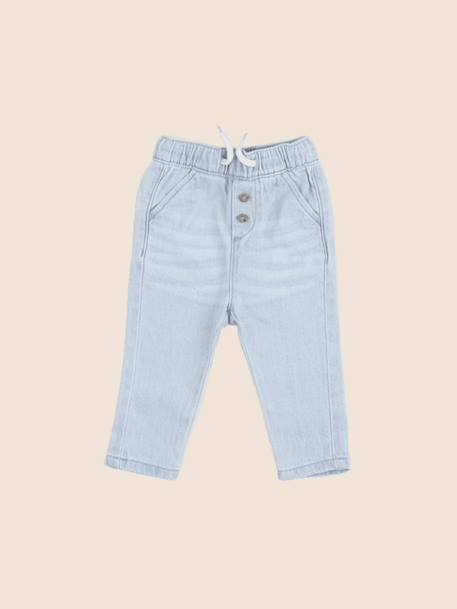 Jean - 6 mois Bleu 1 - vertbaudet enfant 