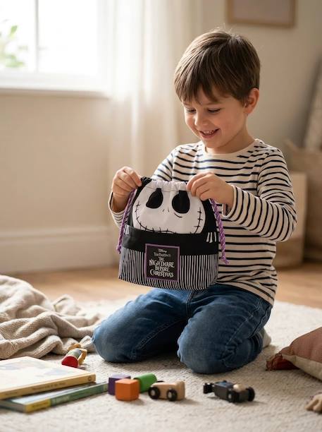 Trousse de toilette jack skellington l'étrange noël de m. Jack – 25 x 7 x 16,5 cm Noir et blanc 2 - vertbaudet enfant 
