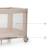 Lit Parapluie JOY 2 2 en 1 avec Sortie Latérale Zippée, Pliage Compact en 5 Secondes et Sac de Transport Beige+Dark grey 5 - vertbaudet enfant 