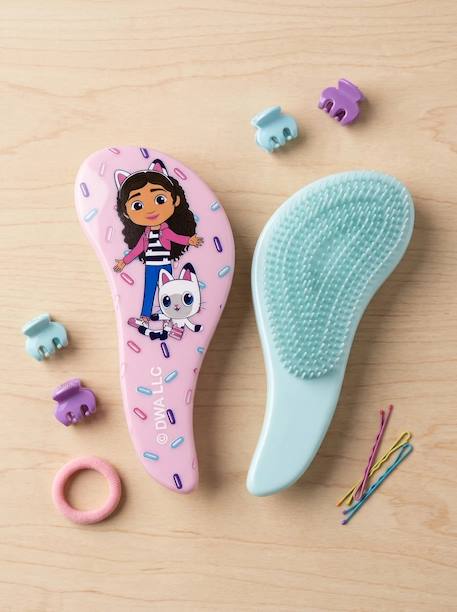 Brosse démêlante - gabby's dollhouse Rose 1 - vertbaudet enfant 