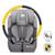Siège Auto COMFORT UP 9-36 kg avec appui-tête réglable, protections latérales et harnais 5 points ECE R44/04 Green+Grey+Pink 11 - vertbaudet enfant 