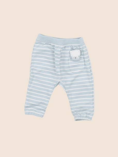 Pantalon - 3 mois Bleu 1 - vertbaudet enfant 
