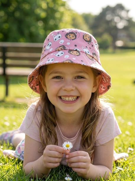 Bob de pêcheur gabby's dollhouse fille 3 - 6 ans Rose 1 - vertbaudet enfant 