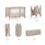Lit Parapluie JOY 2 2 en 1 avec Sortie Latérale Zippée, Pliage Compact en 5 Secondes et Sac de Transport Beige+Dark grey 4 - vertbaudet enfant 