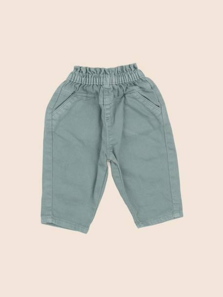 Pantalon - 3 mois Vert 1 - vertbaudet enfant 