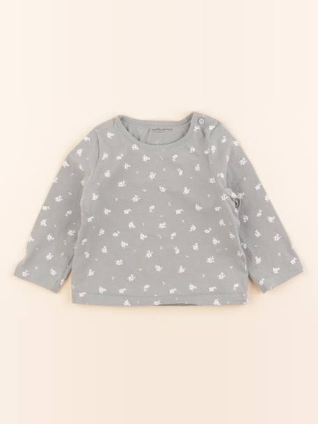 Tee-shirt - 9 mois Vert 1 - vertbaudet enfant 