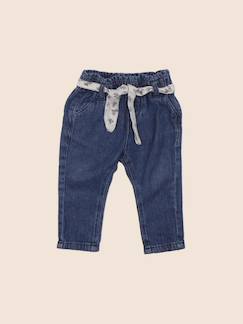 Seconde main-Fille-Pantalon-Jean - 6 mois