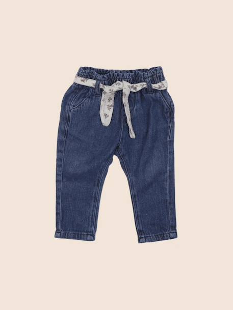 Jean - 6 mois Bleu 1 - vertbaudet enfant 
