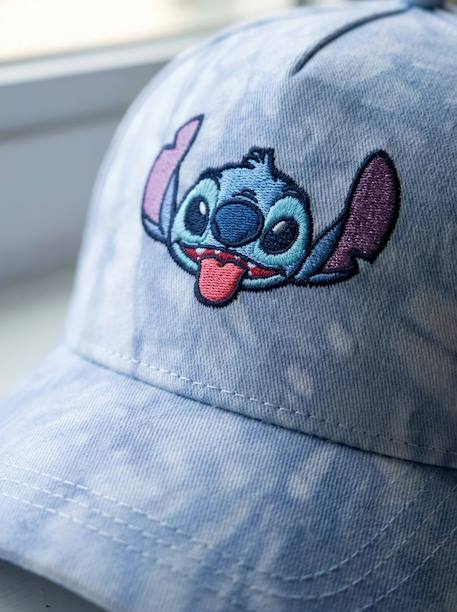 Casquette stitch enfant réglable brodée 4 - 10 ans Bleu turquoise 4 - vertbaudet enfant 