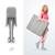 Lit Bébé LOVI 3 en 1 avec Fonction Berceau, Lit de Voyage, Moustiquaire Intégrée et Pliage Compact Beige+Grey 10 - vertbaudet enfant 