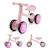 Draisienne Kinderkraft CUTIE FLASH à 4 Roues avec Lumières RGB, Selle Réglable, Roulements ABEC-7 et Cadre Acier Beige+Bleu+Rose+Vert 13 - vertbaudet enfant 
