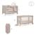 Lit Parapluie JOY 2 en 1 avec Table à Langer, Niveau Réglable, Pliage Compact et Sac de Transport Pratique Beige1+Gris 2 - vertbaudet enfant 